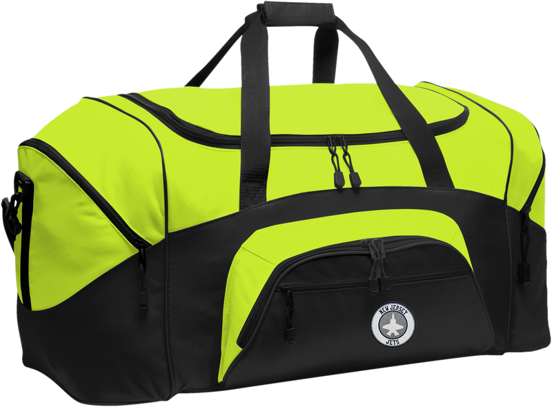 NJ Jets Standard Colorblock Sport Duffel