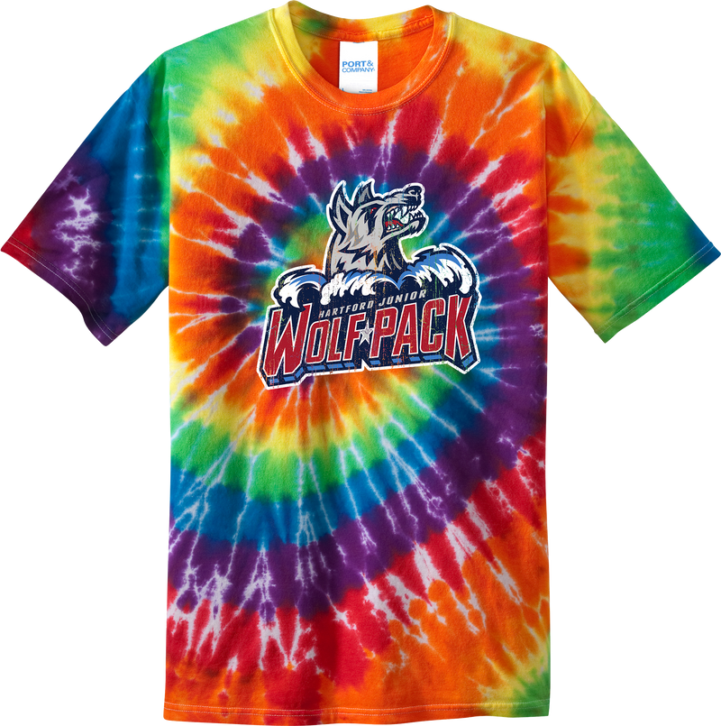 Hartford Jr. Wolfpack Youth Tie-Dye Tee