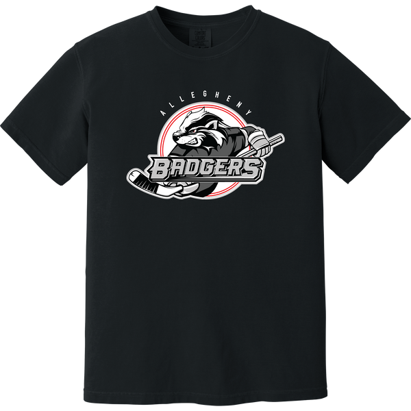 Allegheny Badgers Heavyweight Ring Spun Tee