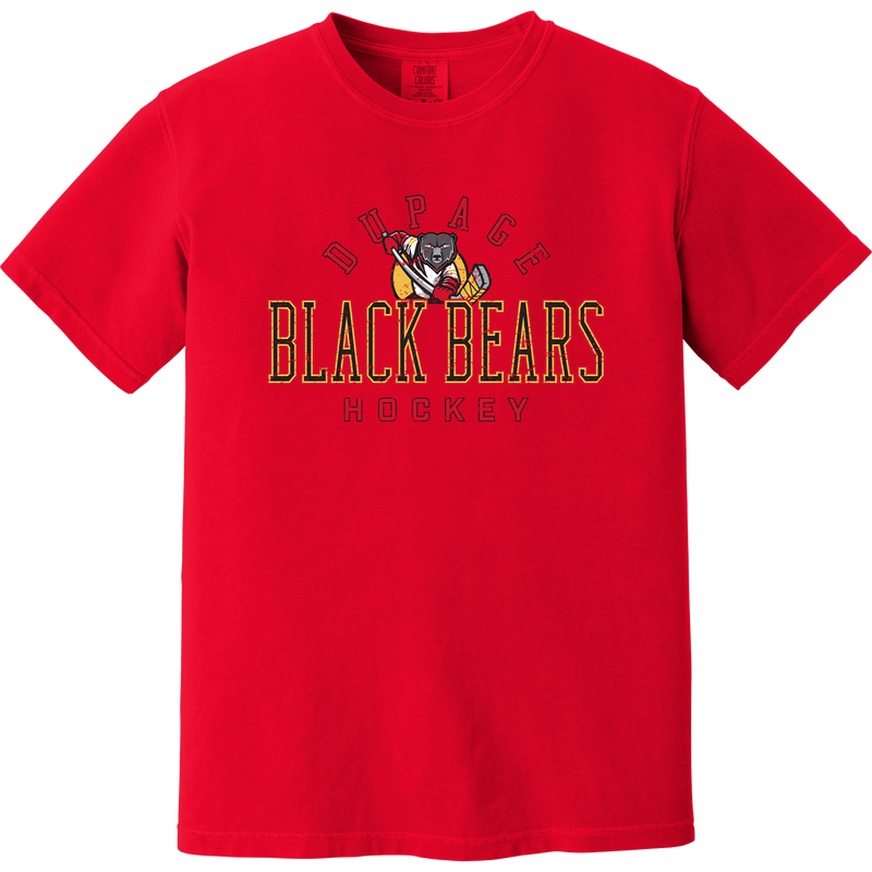 Dupage Black Bears Heavyweight Ring Spun Tee