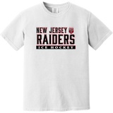 NJ Raiders Heavyweight Ring Spun Tee