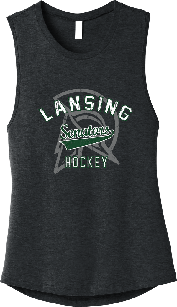 Lansing Senators Womens Jersey Muscle Tank