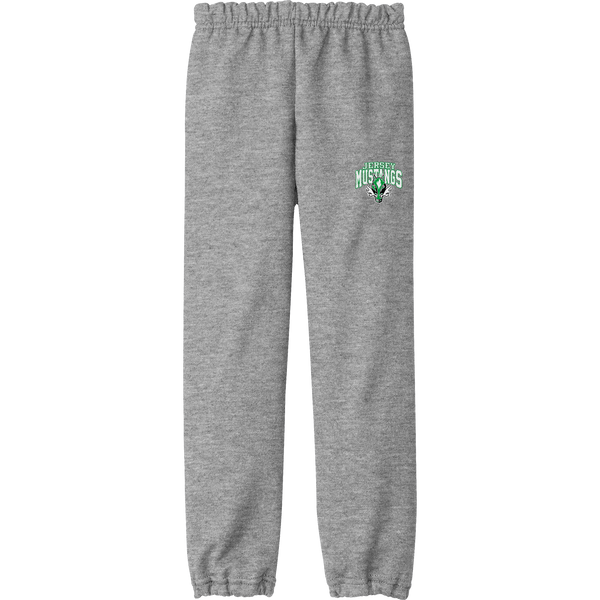 Jersey Mustangs Youth Heavy Blend Sweatpant