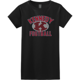 JFK Knights Football Softstyle Ladies' T-Shirt