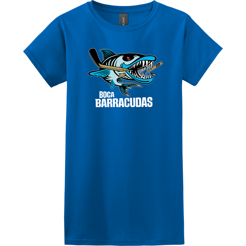 Boca Barracudas Softstyle Ladies T-Shirt