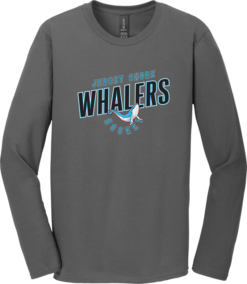 Jersey Shore Whalers Softstyle Long Sleeve T-Shirt