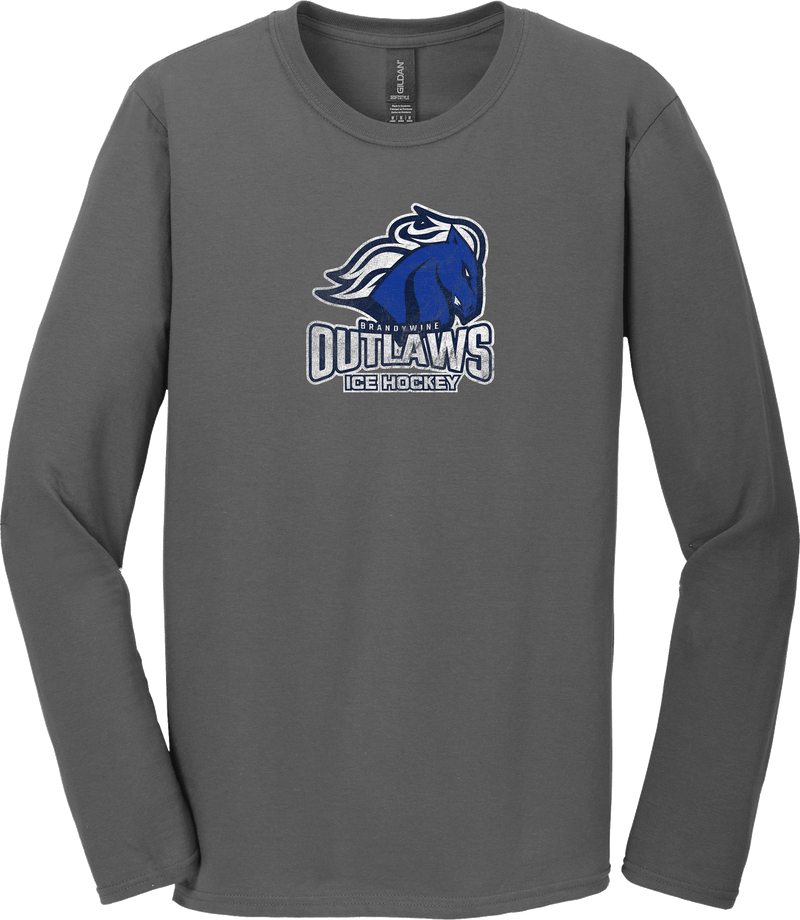 Brandywine Outlaws Softstyle Long Sleeve T-Shirt