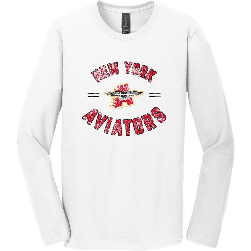 NY Aviators Softstyle Long Sleeve T-Shirt