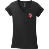 NJ Raiders Softstyle Ladies Fit V-Neck T-Shirt