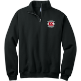 JFK Knights Football NuBlend 1/4-Zip Cadet Collar Sweatshirt