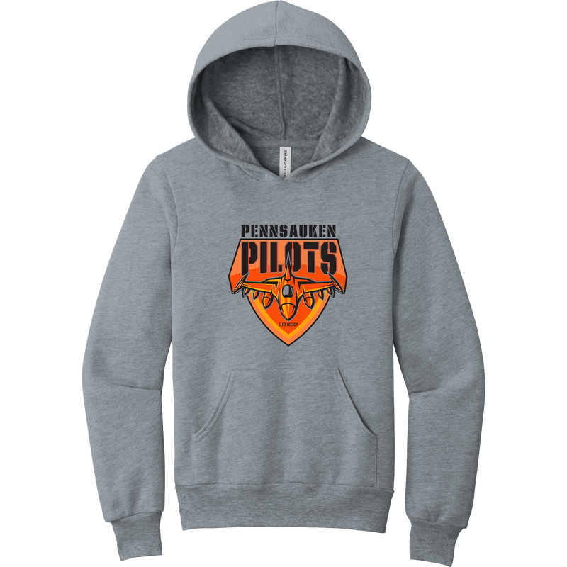 Pennsauken Pilots Youth Sponge Fleece Pullover Hoodie