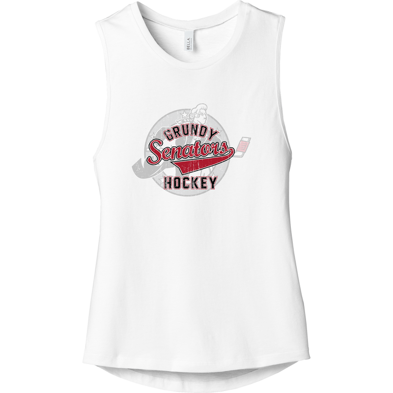 Grundy Senators Womens Jersey Muscle Tank