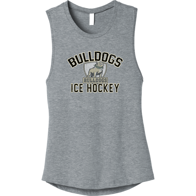 HVM Bulldogs Womens Jersey Muscle Tank