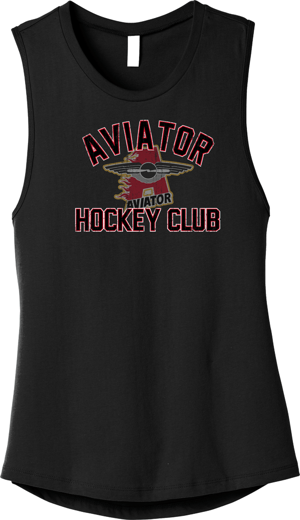 NY Aviators Womens Jersey Muscle Tank