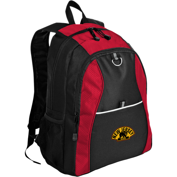 NJ Bears Contrast Honeycomb Backpack