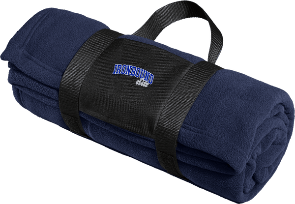 Ironbound Fleece Blanket with Carrying Strap