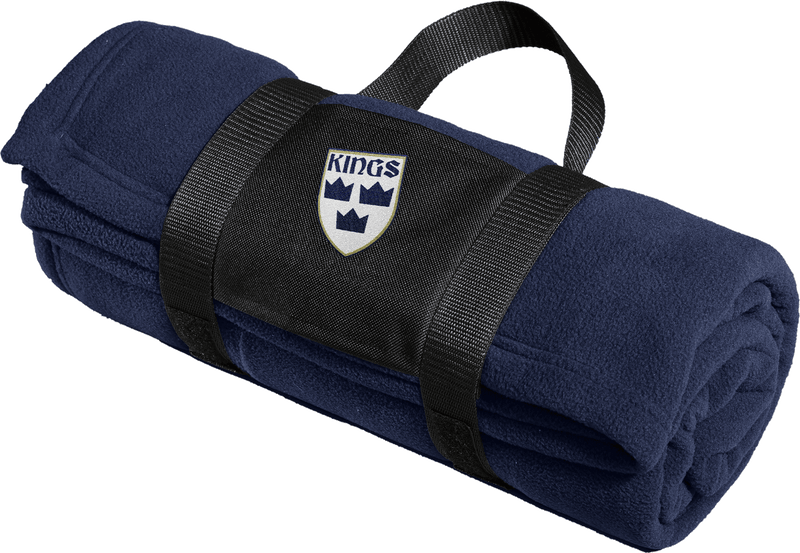 North Jersey Kings Fleece Blanket with Carrying Strap