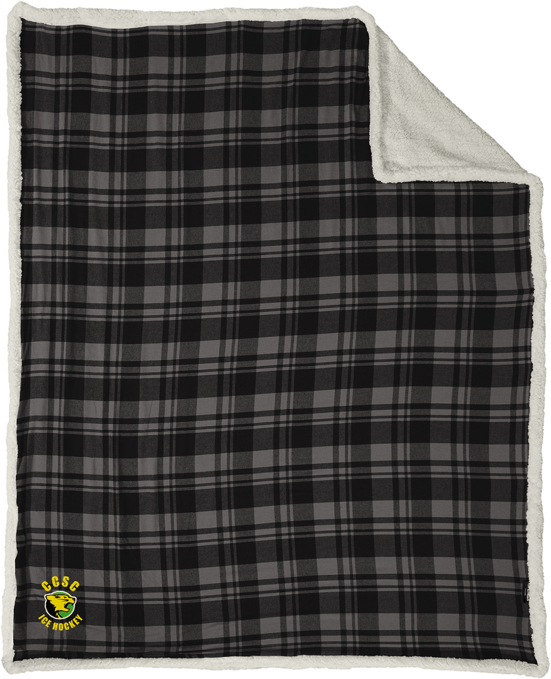 Chester County Flannel Sherpa Blanket