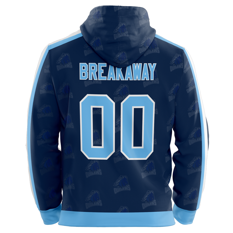 Brandywine Outlaws Adult Sublimated Hoodie