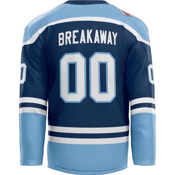 Blue Knights Goalie Hybrid Jersey - Navy