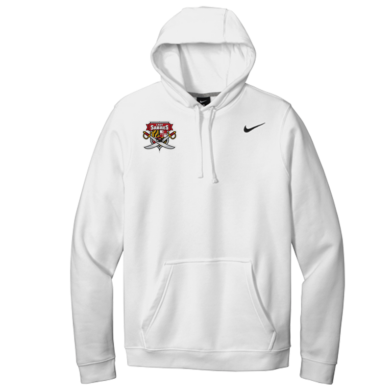 SOMD Lady Sabres Nike Club Fleece Pullover Hoodie