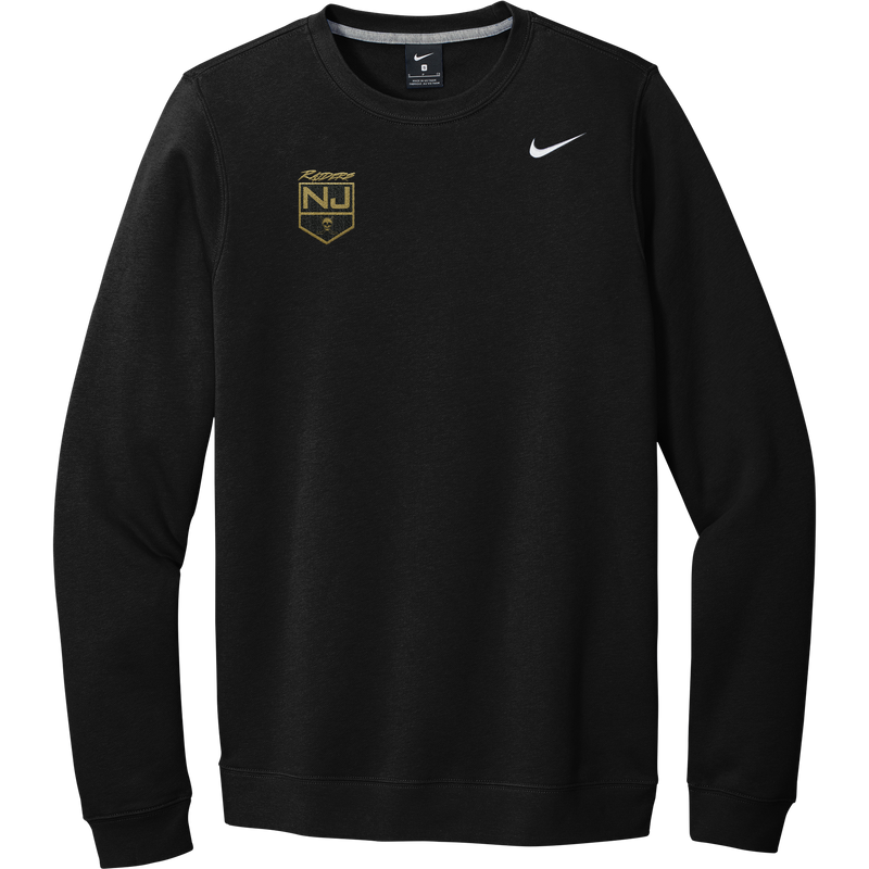 NJ Raiders Nike Club Fleece Crew