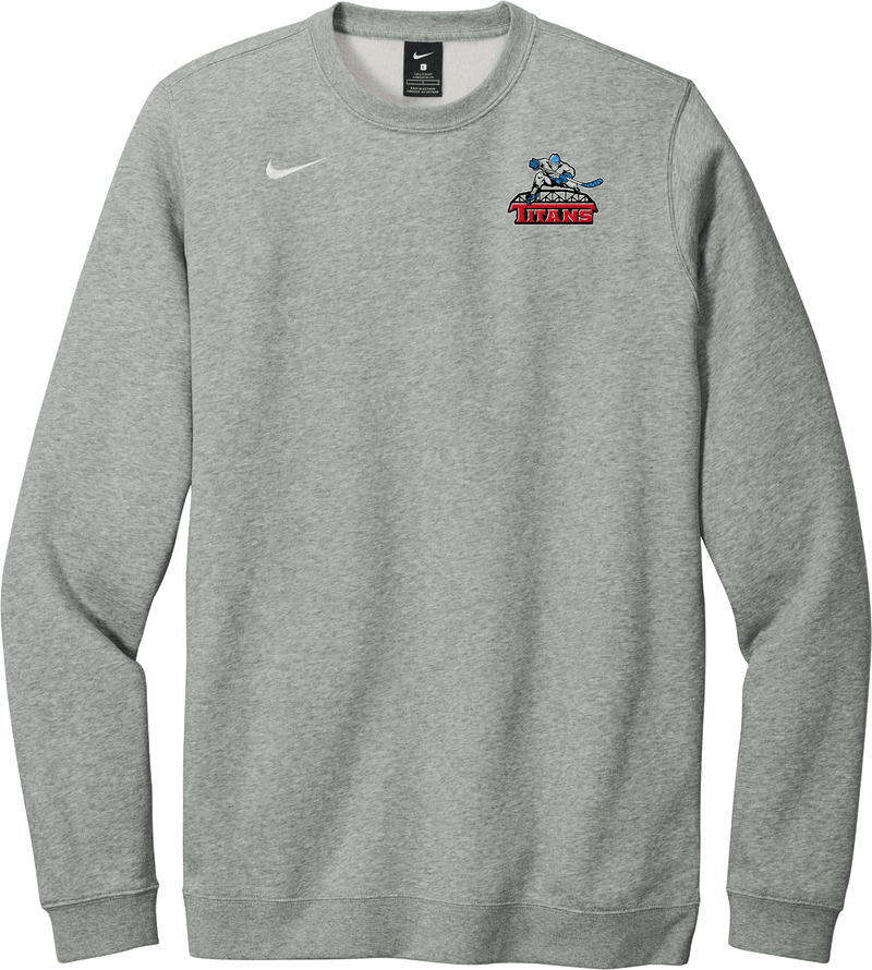 NJ Titans Nike Club Fleece Crew