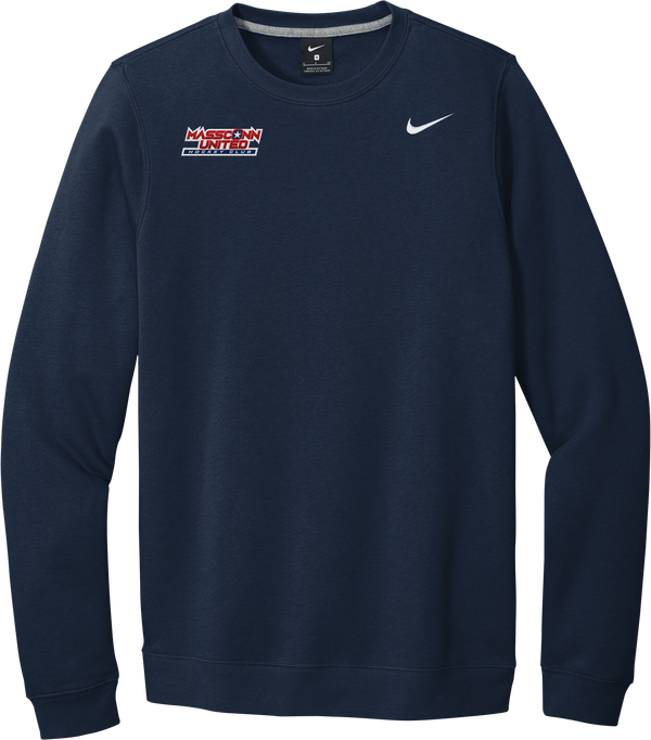 Mass Conn United Nike Club Fleece Crew