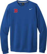 CT Bobcats Nike Club Fleece Crew