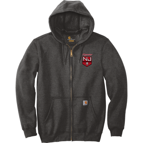 NJ Raiders Carhartt Midweight Hooded Zip-Front Sweatshirt