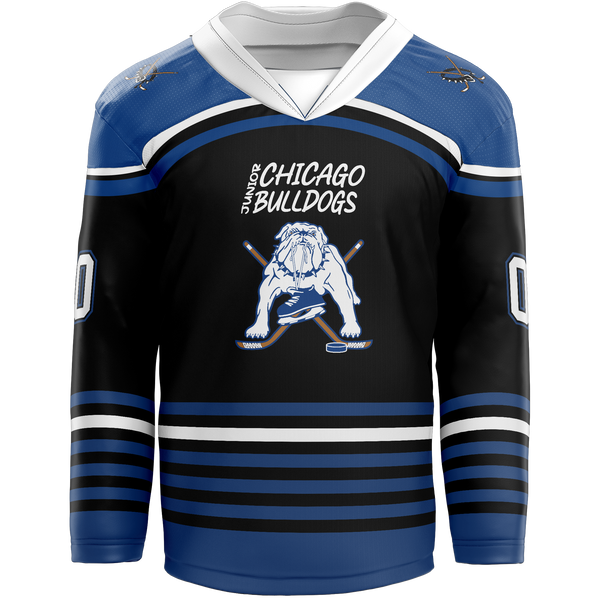 Chicago Jr. Bulldogs Mites Youth Player Sublimated Jersey