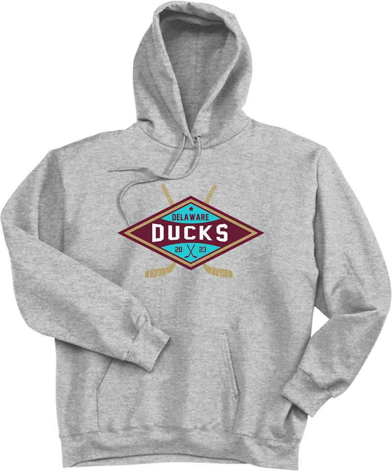 Delaware Ducks Ultimate Cotton - Pullover Hooded Sweatshirt