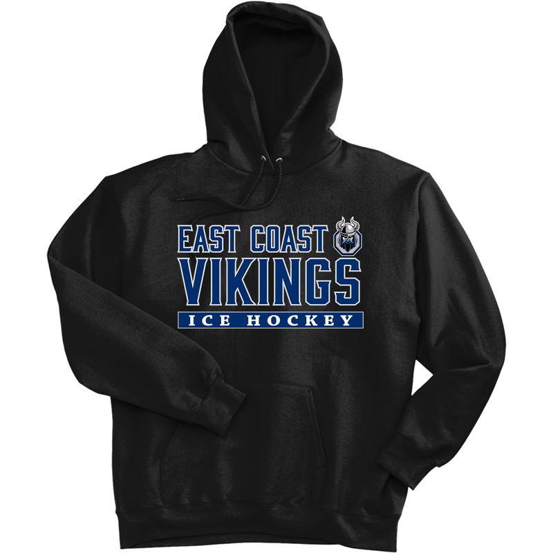 East Coast Vikings (Mens) Ultimate Cotton - Pullover Hooded Sweatshirt