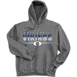 East Coast Vikings (Ladies) Ultimate Cotton - Pullover Hooded Sweatshirt