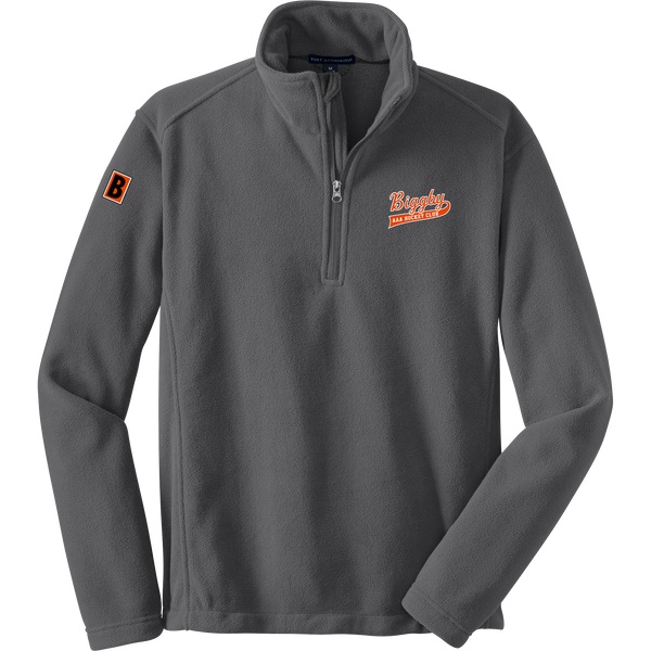 Biggby Coffee AAA Value Fleece 1/4-Zip Pullover