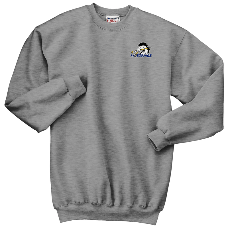 Mid-State Mustangs Ultimate Cotton - Crewneck Sweatshirt