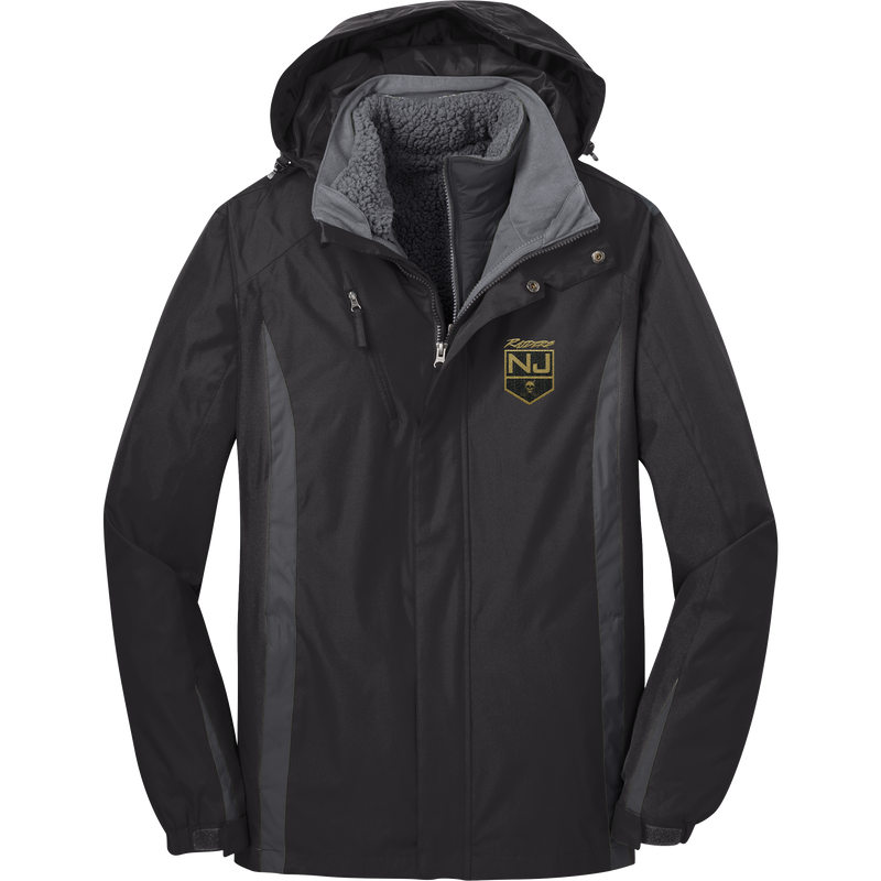 NJ Raiders Colorblock 3-in-1 Jacket