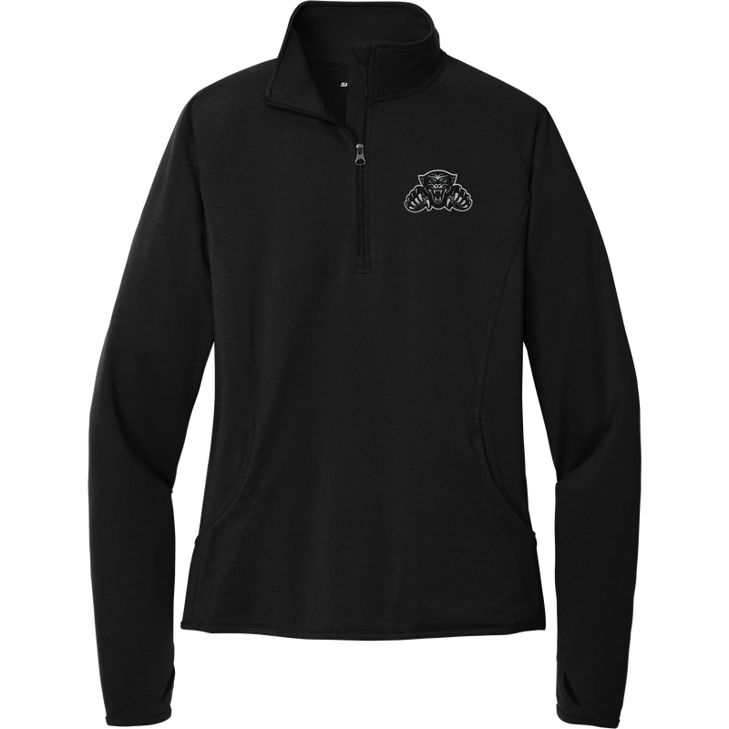 Igloo Jaguars Ladies Sport-Wick Stretch 1/4-Zip Pullover