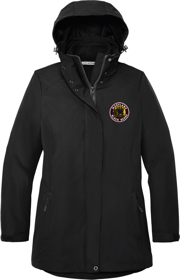 Maryland Black Bears Ladies All-Weather 3-in-1 Jacket