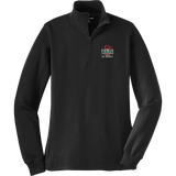 Wash U Ladies 1/4-Zip Sweatshirt