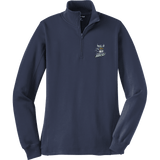 Hard Edge Hockey Ladies 1/4-Zip Sweatshirt