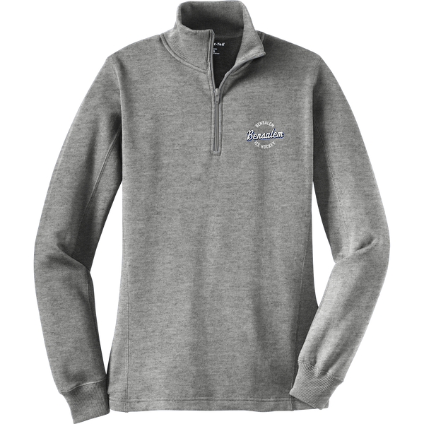 Bensalem Ladies 1/4-Zip Sweatshirt