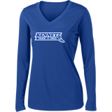 Kennett Ladies Long Sleeve PosiCharge Competitor V-Neck Tee