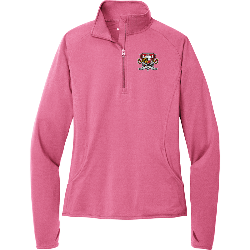 SOMD Lady Sabres Ladies Sport-Wick Stretch 1/4-Zip Pullover