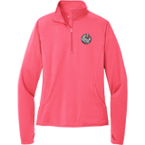 CT Whalers Tier 2 Ladies Sport-Wick Stretch 1/4-Zip Pullover