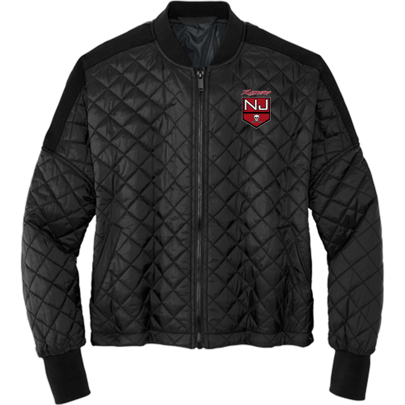 NJ Raiders Mercer+Mettle Womens Boxy Quilted Jacket