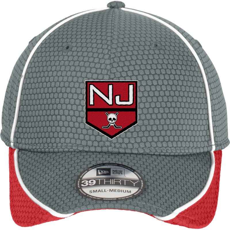 NJ Raiders New Era Hex Mesh Cap