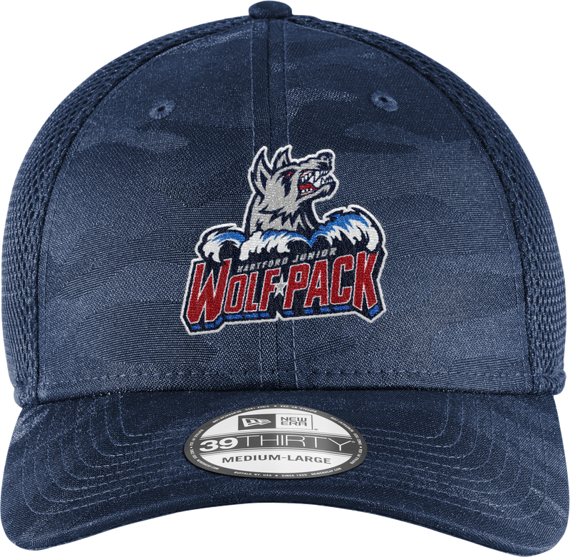 Hartford Jr. Wolfpack New Era Tonal Camo Stretch Tech Mesh Cap