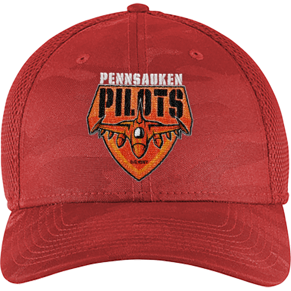 Pennsauken Pilots New Era Tonal Camo Stretch Tech Mesh Cap