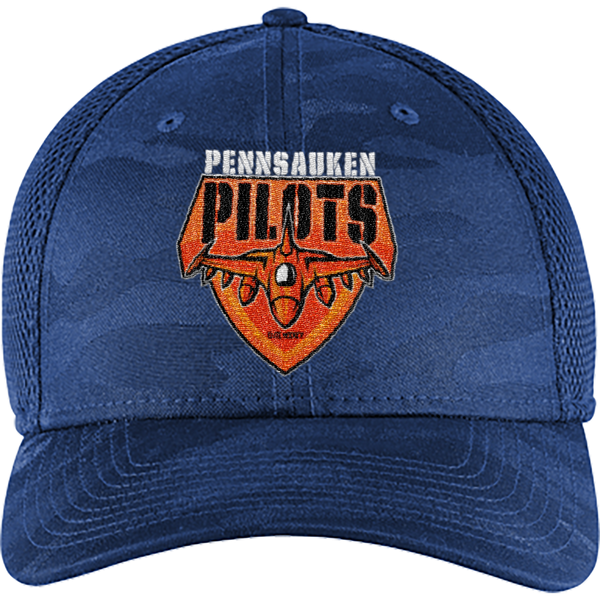 Pennsauken Pilots New Era Tonal Camo Stretch Tech Mesh Cap